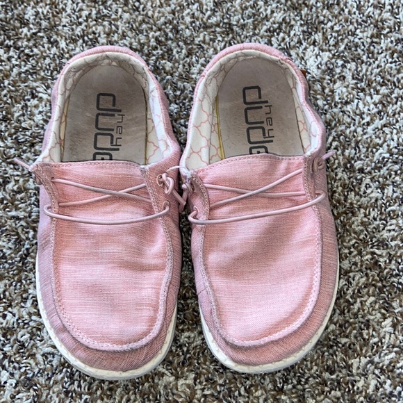 Hey Dude Shoes Hey Dude Wendy Shoes Linen Cotton Candy Girls Youth